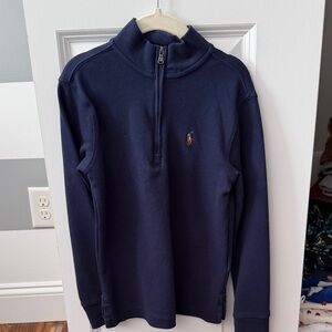 Polo by Ralph Lauren kids Dark Blue Zip-Up Sweater
